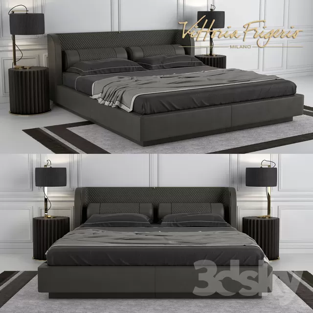 3DSKYFREE – BED 3DS MAX MODELS