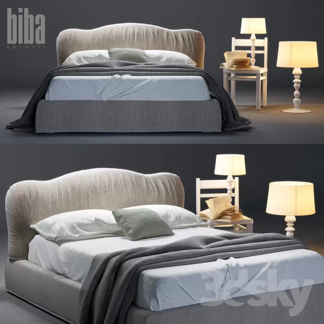3DSKYFREE – BED 3DS MAX MODELS