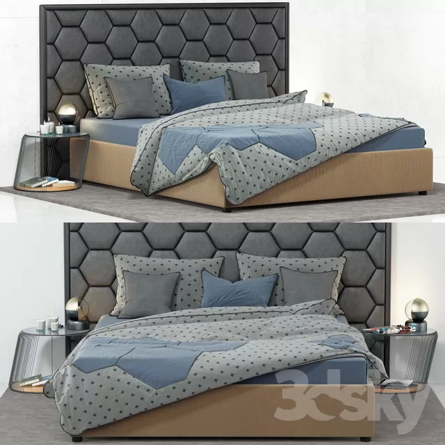 3DSKYFREE – BED 3DS MAX MODELS