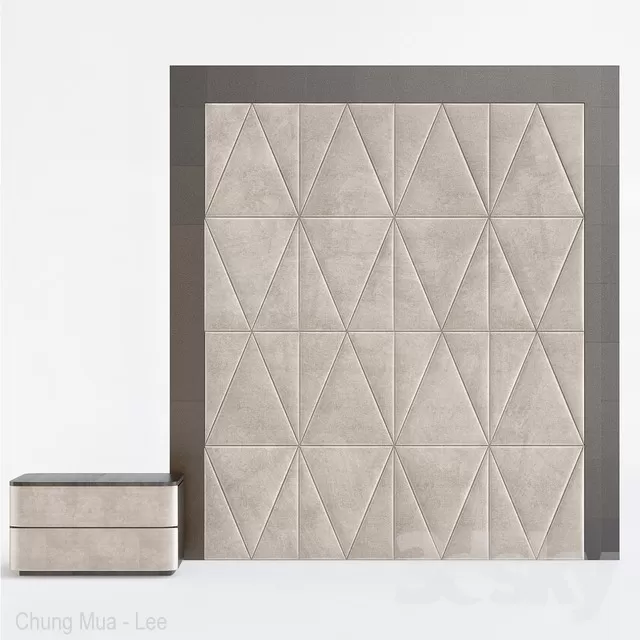 3DSKYFREE – BED - HEAD 3DS MAX MODELS