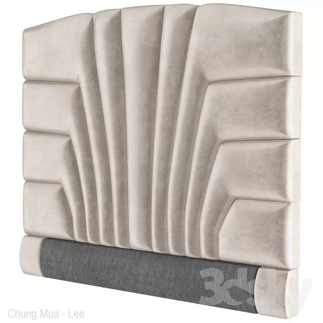 3DSKYFREE – BED - HEAD 3DS MAX MODELS