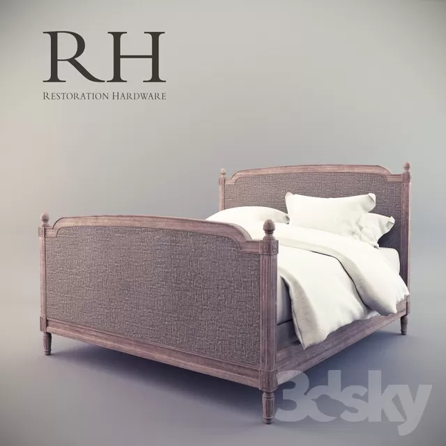 BED - INDOCHINE 3D MODELS