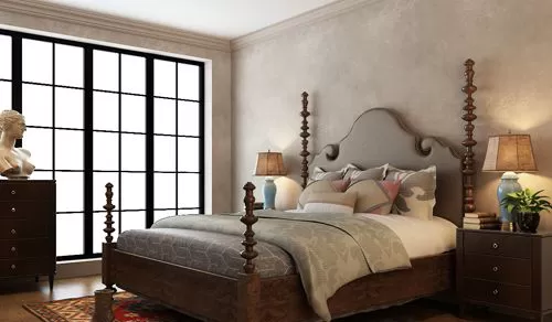 3DSKYFREE – BED - INDOCHINE 3DS MAX MODELS