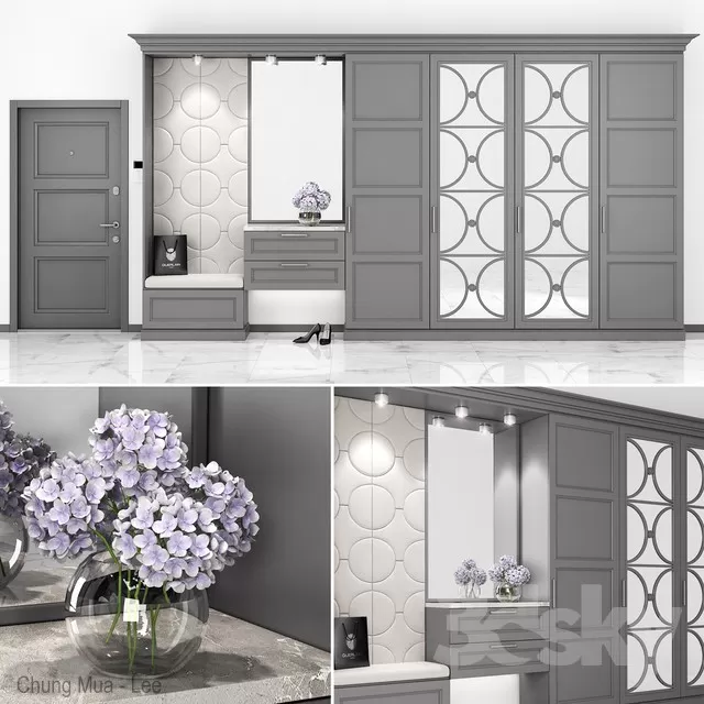 3DSKYFREE – BEDROOM 3DS MAX MODELS