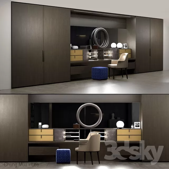 3DSKYFREE – BEDROOM 3DS MAX MODELS