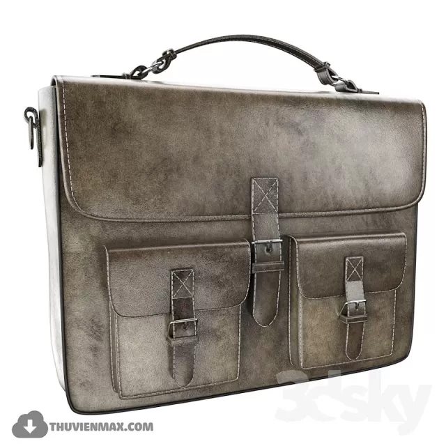 3DSKYFREE – BEDROOM - CLOTHE - BAG 3DS MAX MODELS