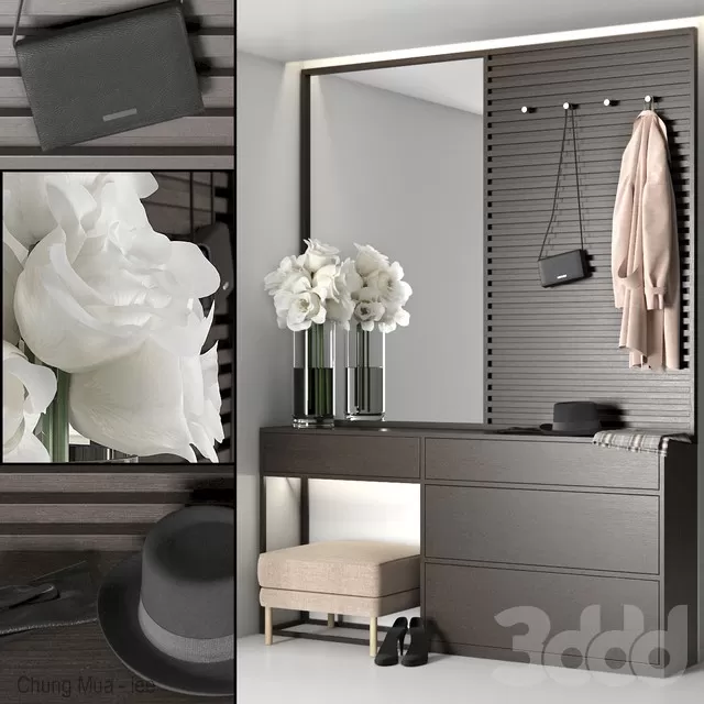 DECOR HELPER – BEDROOM – DRESSING TABLE 3D MODELS – 25
