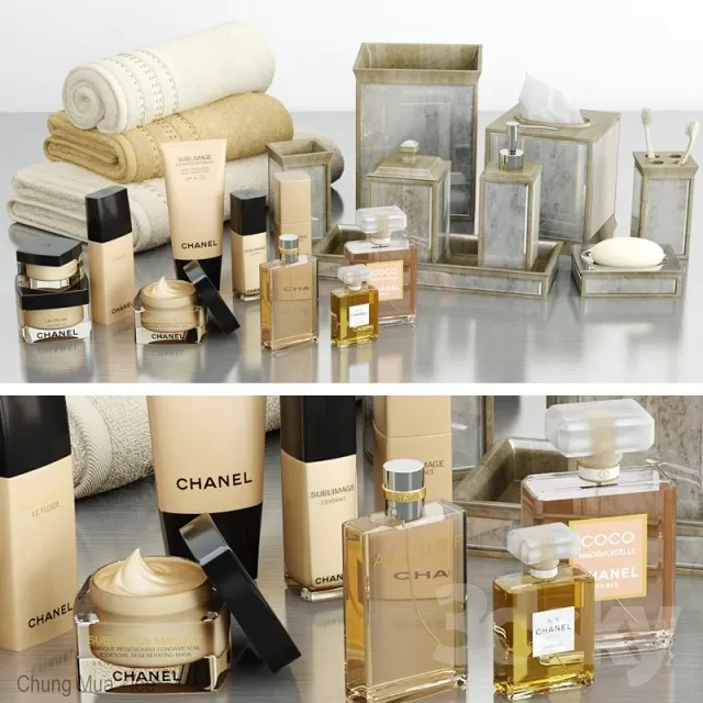 3DSKYFREE – BEDROOM - DRESSING TABLE 3DS MAX MODELS