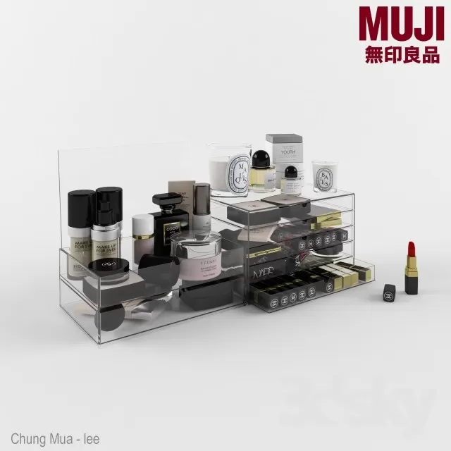 3DSKYFREE – BEDROOM - DRESSING TABLE 3DS MAX MODELS