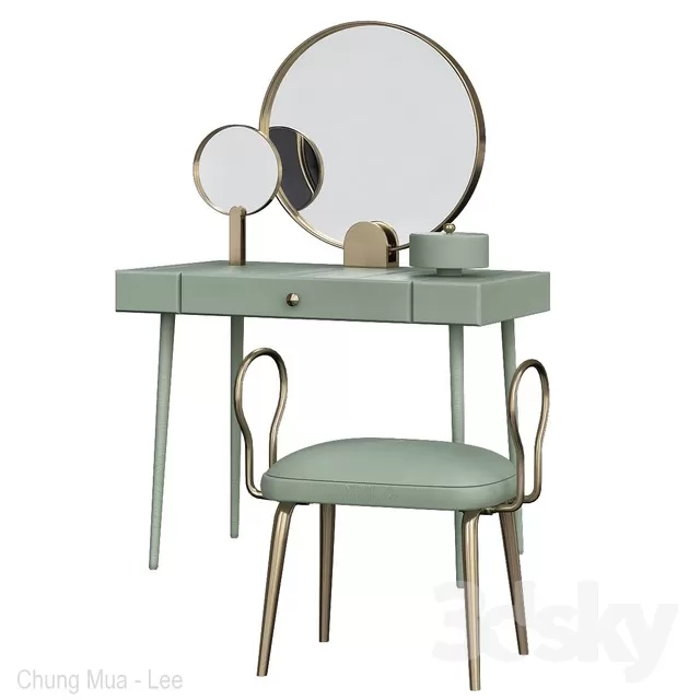 BEDROOM - DRESSING TABLE 3D MODELS