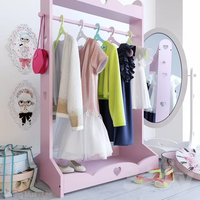 3DSKYFREE – BEDROOM - OUTFIT 3DS MAX MODELS