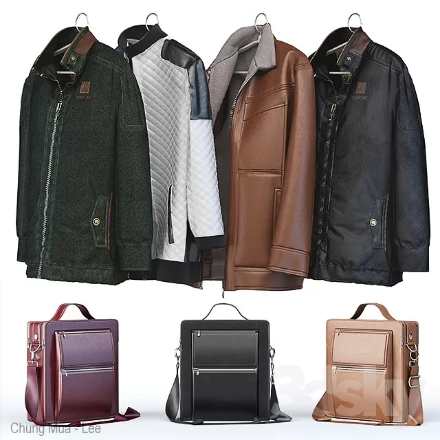 3DSKYFREE – BEDROOM - OUTFIT 3DS MAX MODELS