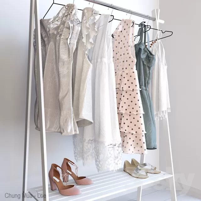 3DSKYFREE – BEDROOM - OUTFIT 3DS MAX MODELS