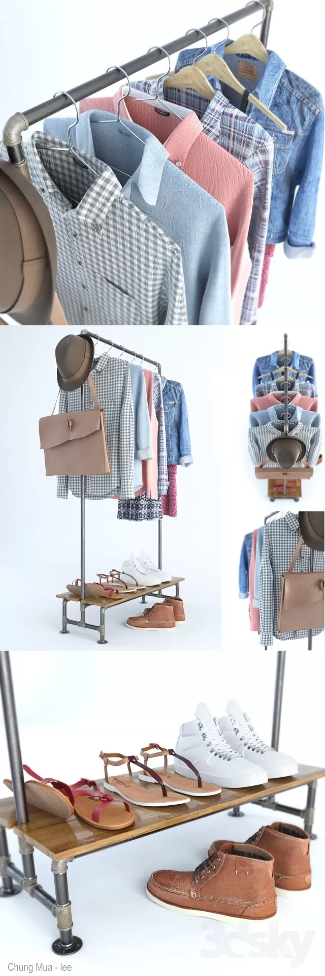 3DSKYFREE – BEDROOM - OUTFIT 3DS MAX MODELS