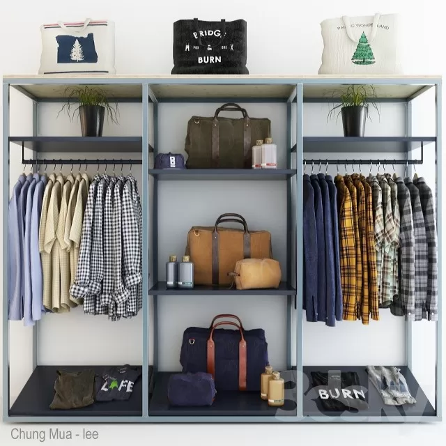 3DSKYFREE – BEDROOM - OUTFIT 3DS MAX MODELS