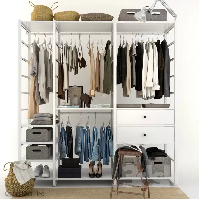 3DSKYFREE – BEDROOM - OUTFIT 3DS MAX MODELS