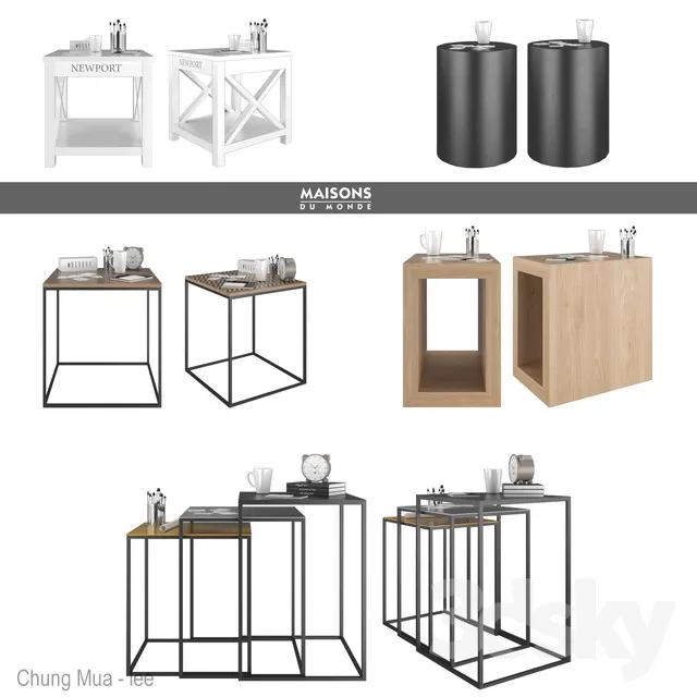 3DSKYFREE – BEDROOM - TAB 3DS MAX MODELS