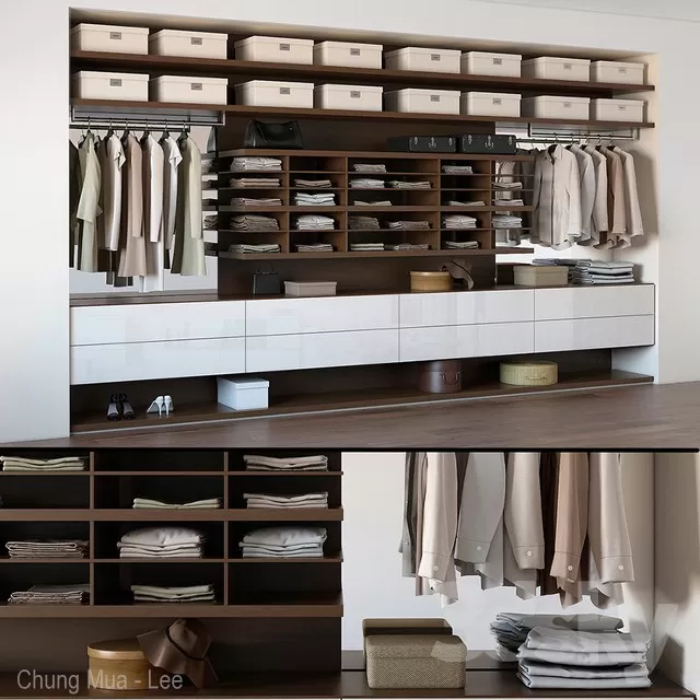 3DSKYFREE – BEDROOM - WARDROBE 3DS MAX MODELS