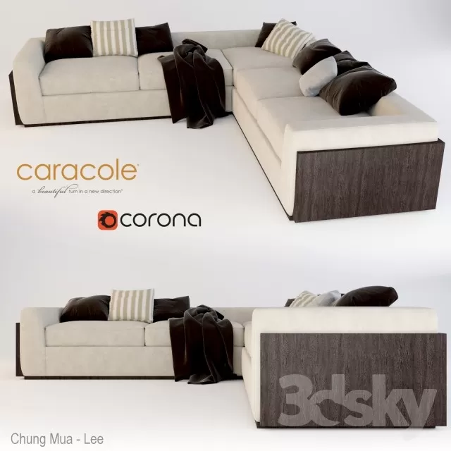 3DSKYFREE – BRAND - CARACOLE 3DS MAX MODELS