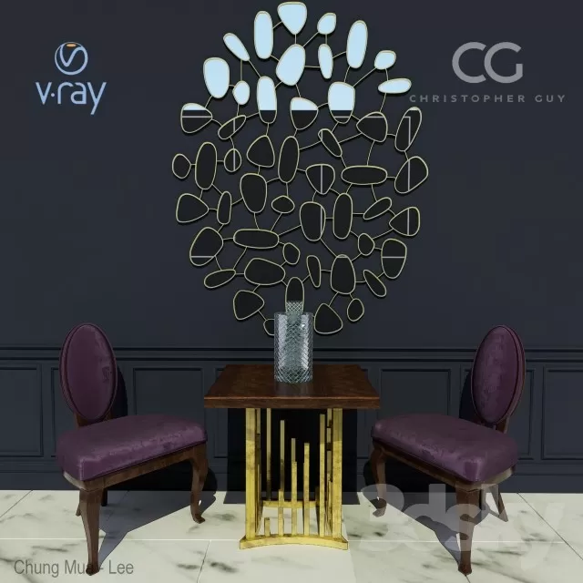 DECOR HELPER – BRAND – CHRISTOPHER GUY 3D MODELS – 319