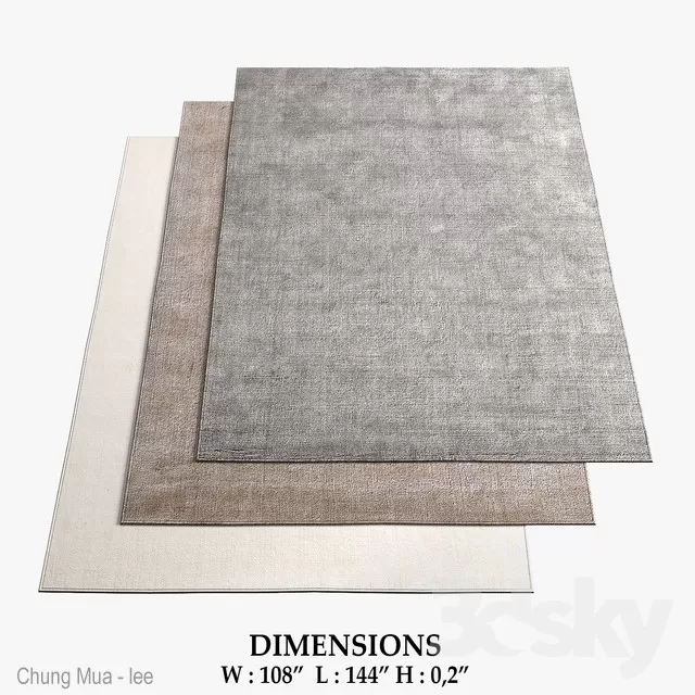 3DSKYFREE – CARPET 3DS MAX MODELS