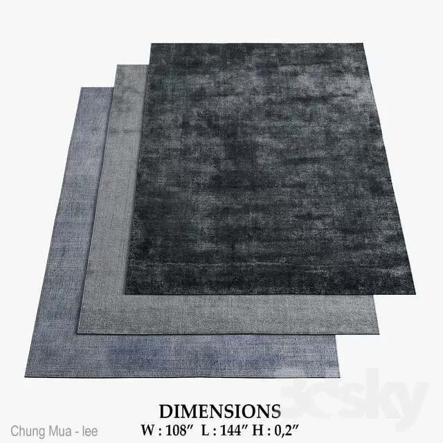 3DSKYFREE – CARPET 3DS MAX MODELS
