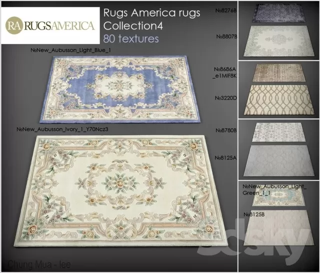 3DSKYFREE – CARPET 3DS MAX MODELS