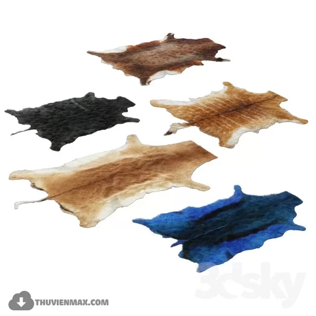 DECOR HELPER – CARPET – FUR 3D MODELS – 2