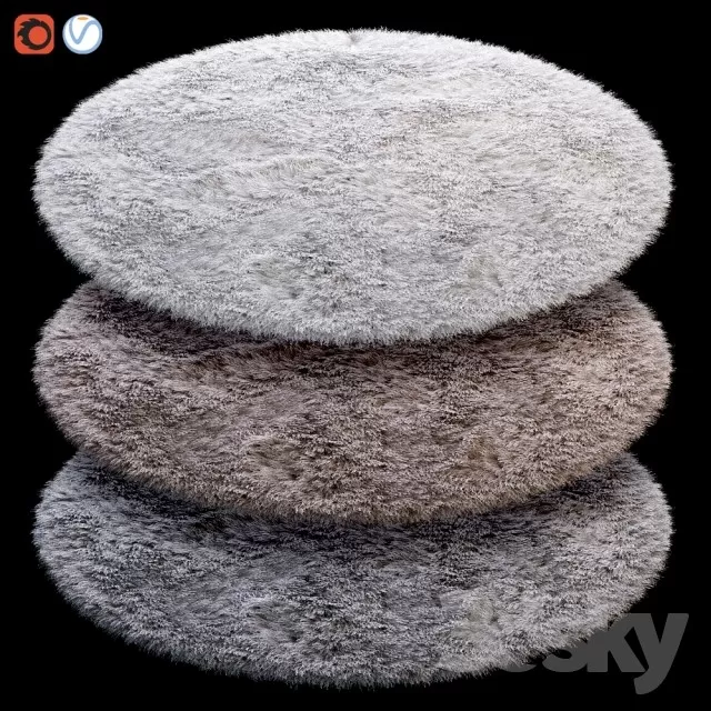 3DSKYFREE – CARPET - FUR 3DS MAX MODELS