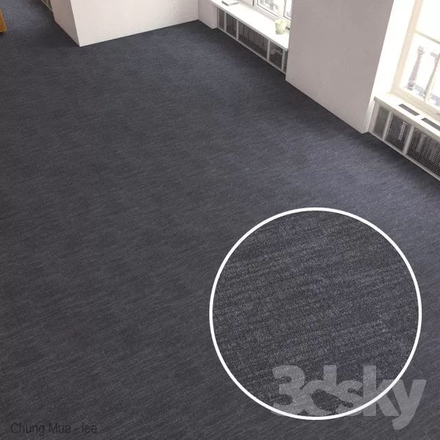 3DSKYFREE – CARPET - OFFICE 3DS MAX MODELS