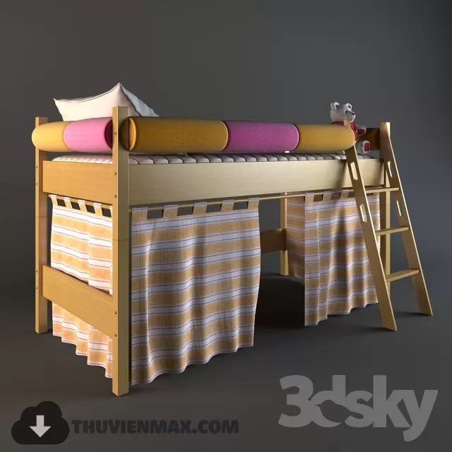 3DSKYFREE – CHILDROOM 3DS MAX MODELS