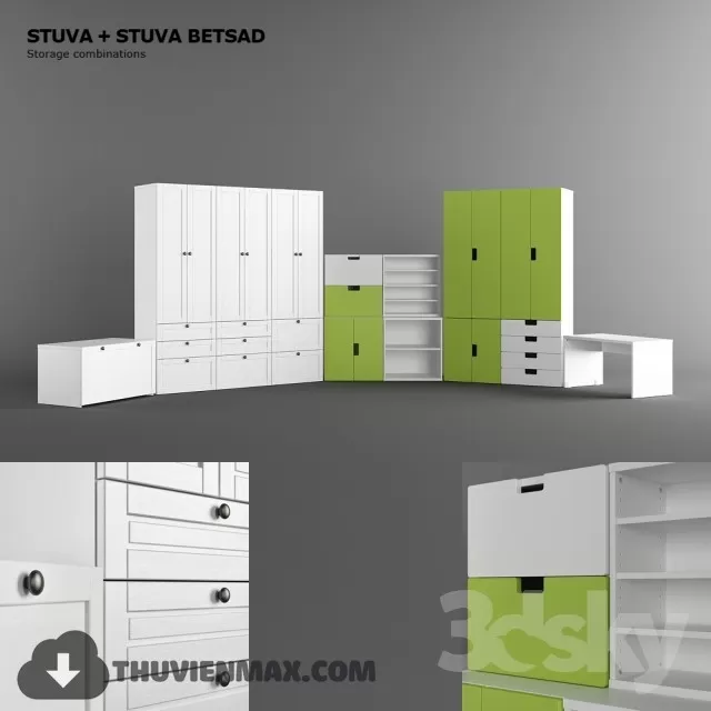 3DSKYFREE – CHILDROOM 3DS MAX MODELS