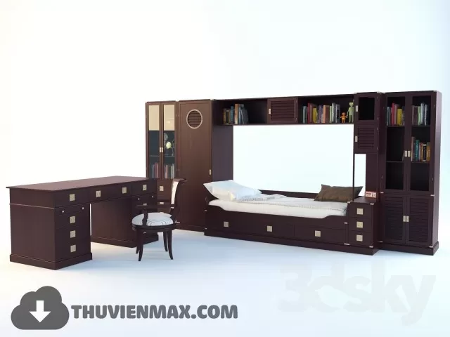 3DSKYFREE – CHILDROOM 3DS MAX MODELS