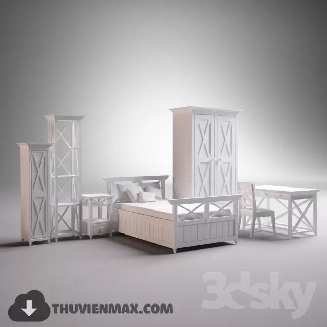 3DSKYFREE – CHILDROOM 3DS MAX MODELS