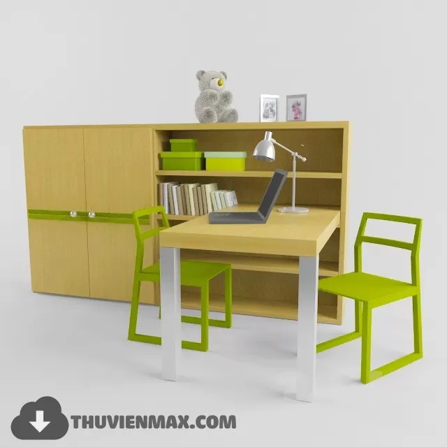 3DSKYFREE – CHILDROOM 3DS MAX MODELS