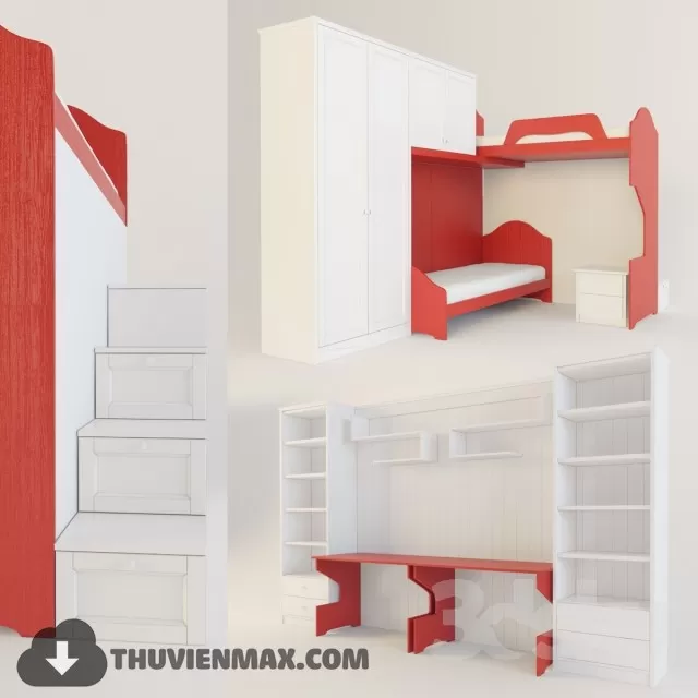 3DSKYFREE – CHILDROOM 3DS MAX MODELS