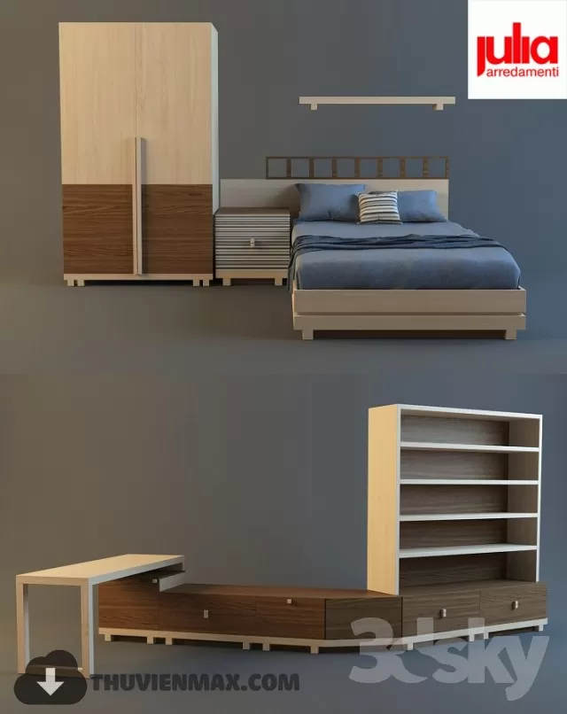 3DSKYFREE – CHILDROOM 3DS MAX MODELS