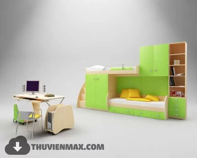 3DSKYFREE – CHILDROOM 3DS MAX MODELS