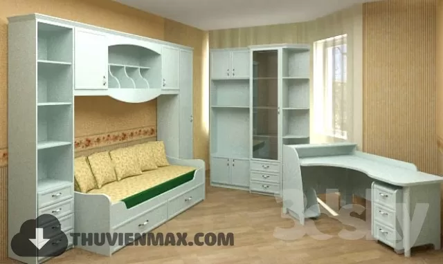 3DSKYFREE – CHILDROOM 3DS MAX MODELS