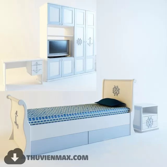 3DSKYFREE – CHILDROOM 3DS MAX MODELS