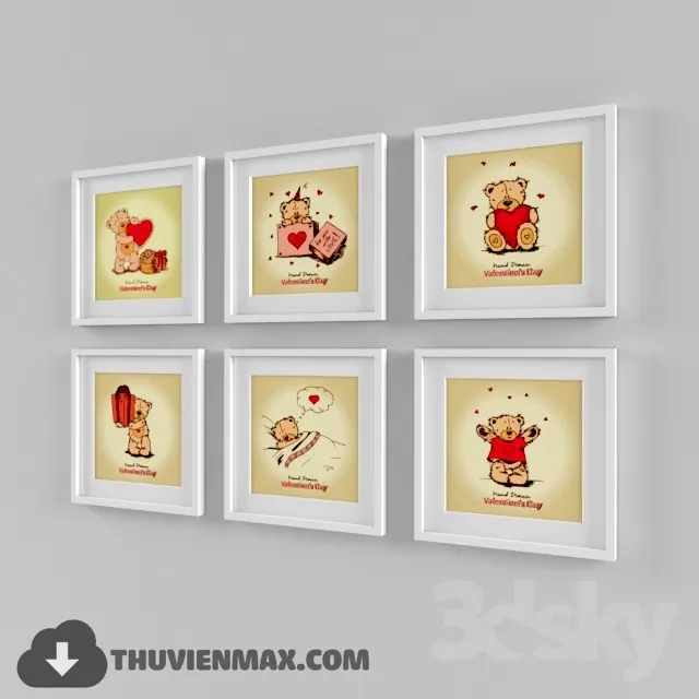 3DSKYFREE – CHILDROOM 3DS MAX MODELS