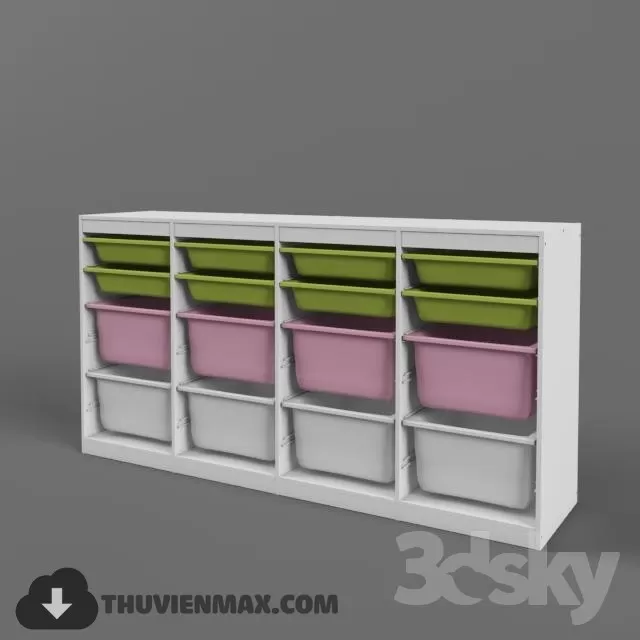 3DSKYFREE – CHILDROOM 3DS MAX MODELS