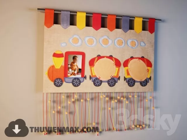 3DSKYFREE – CHILDROOM 3DS MAX MODELS