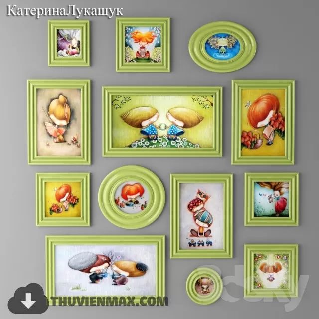 3DSKYFREE – CHILDROOM 3DS MAX MODELS