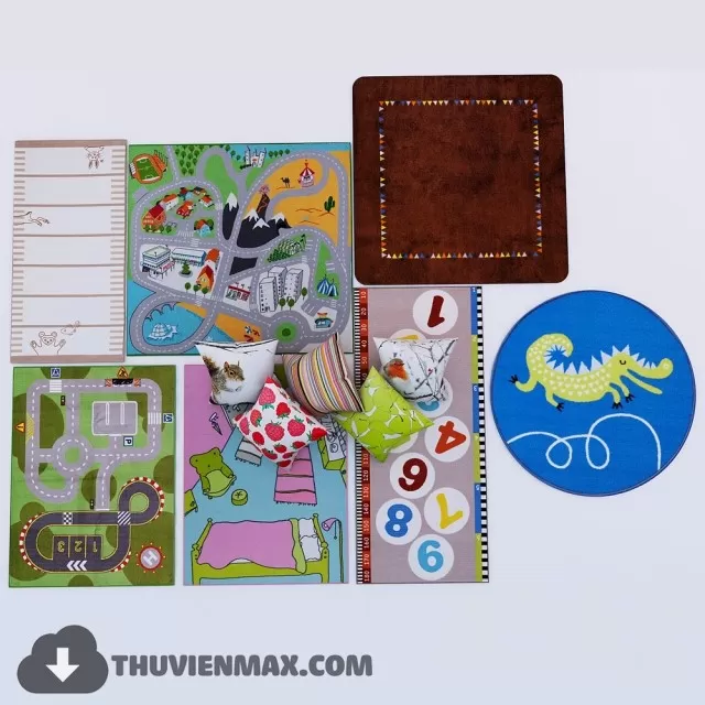 3DSKYFREE – CHILDROOM 3DS MAX MODELS