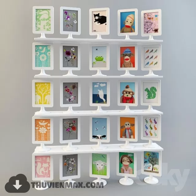 3DSKYFREE – CHILDROOM 3DS MAX MODELS