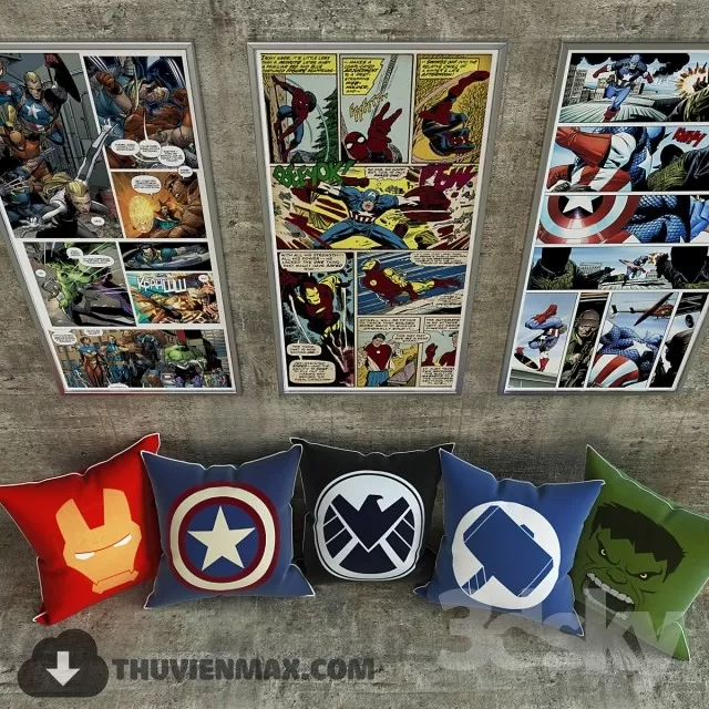 3DSKYFREE – CHILDROOM 3DS MAX MODELS