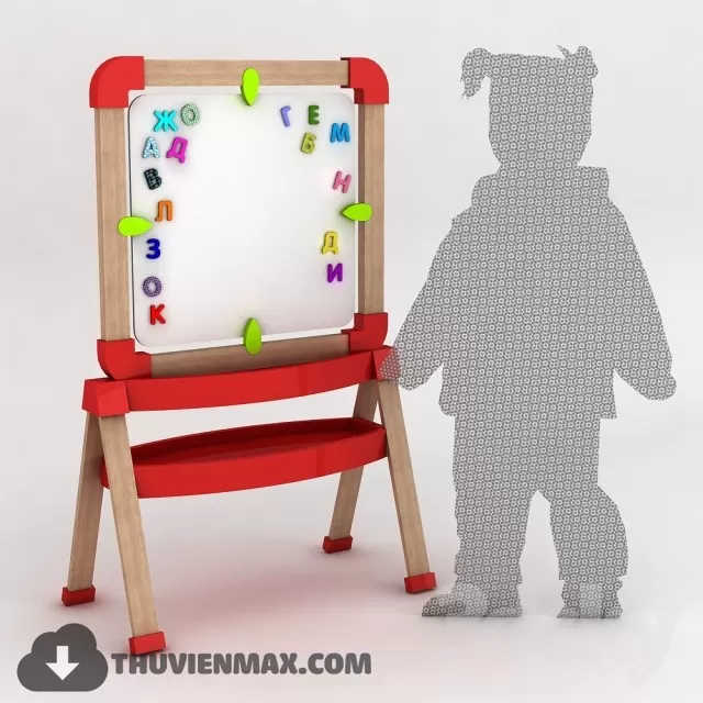 3DSKYFREE – CHILDROOM 3DS MAX MODELS