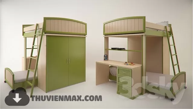 3DSKYFREE – CHILDROOM 3DS MAX MODELS