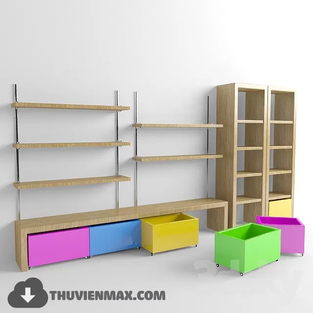 3DSKYFREE – CHILDROOM 3DS MAX MODELS